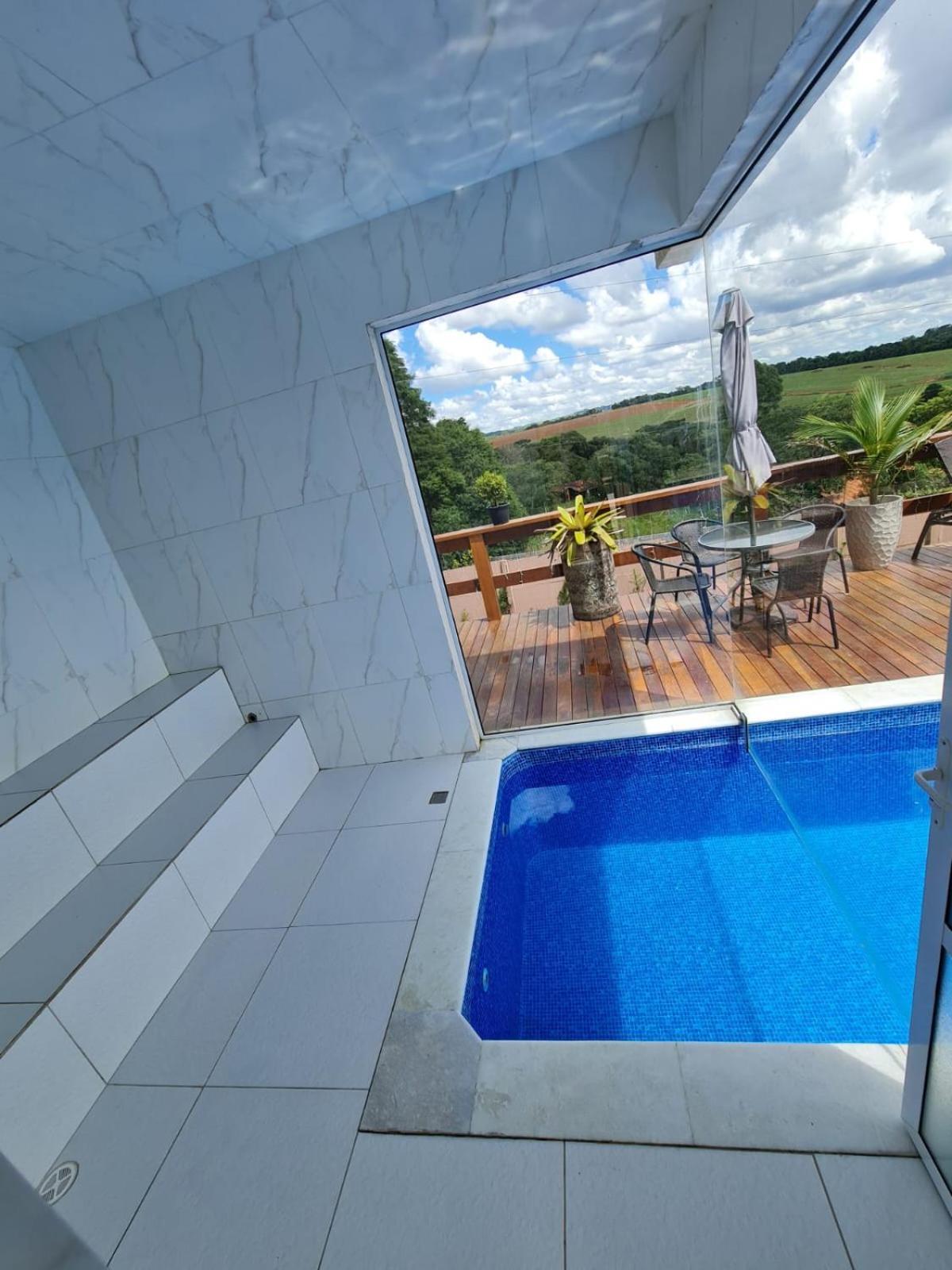 Chacara Arena Jk Com Piscina Integrada Com Sauna E Hidromassagem Ibiúna Eksteriør bilde